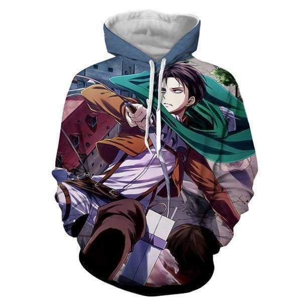 Attack On Titan Hoodies - Levi Ackerman Hoodie