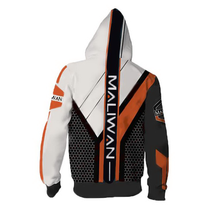 Borderlands Maliwan V2 Hoodies - Zip Up Hoodie Jacket