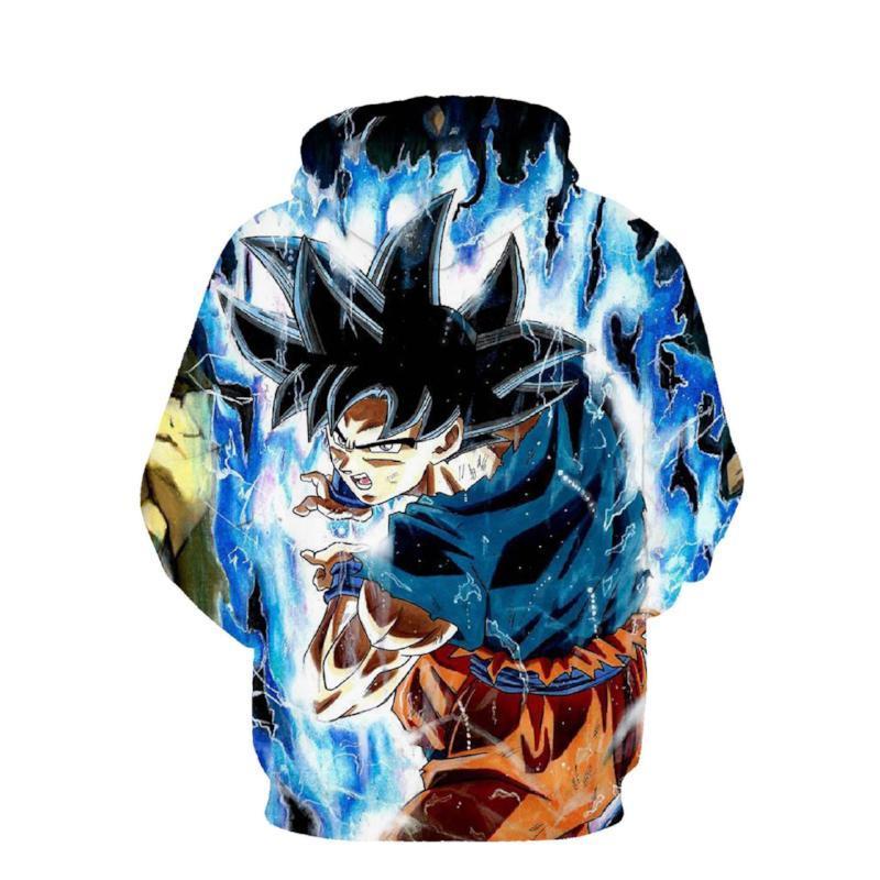 Dragon Ball Z- Goku Instinto Superior 3D Hoodie