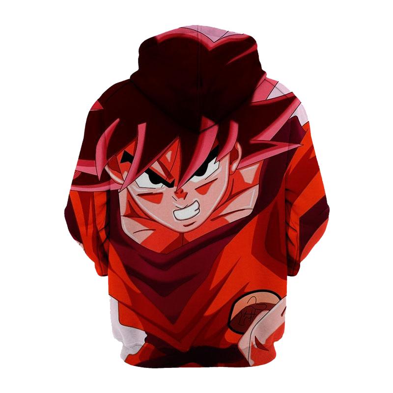 Kaioken Goku Dragon Ball Z 3D Printed Hoodie