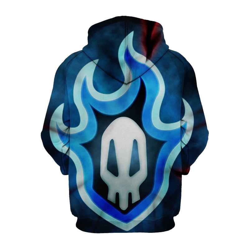 Anime Bleach Logo Hoodie 3D Printed Hoodie