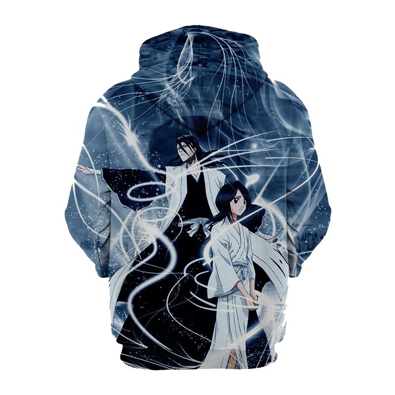 Bleach Byakuya Kuchiki 3D Printed Hoodie