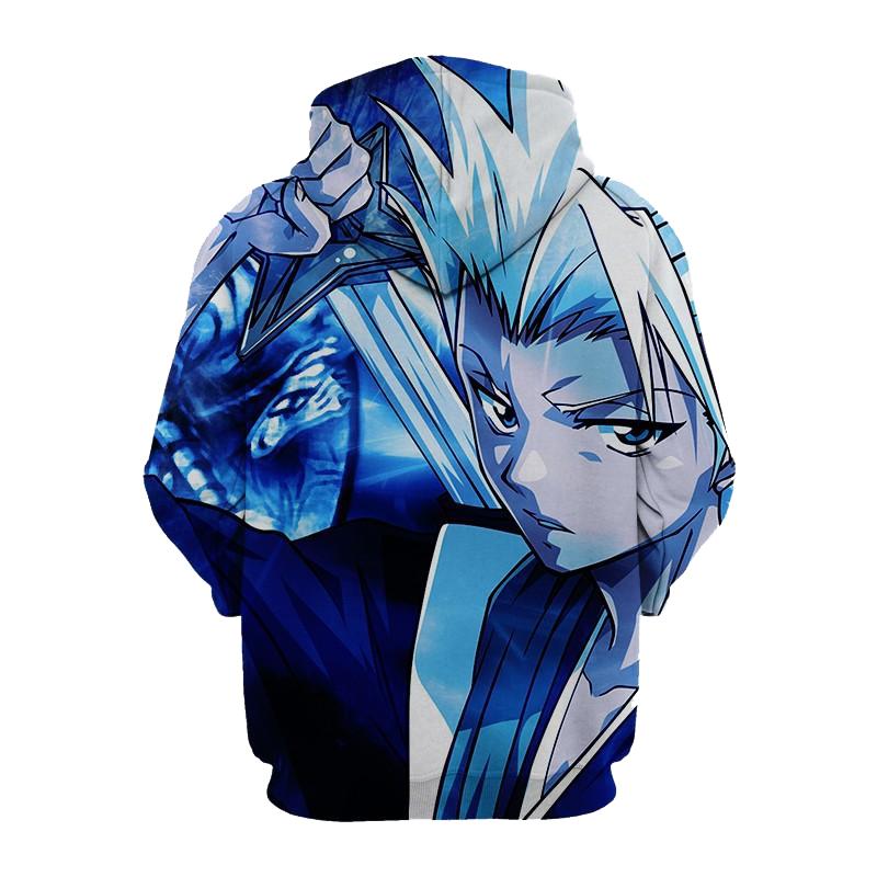 Bleach Hitsugaya Toushiro Amino 3D Printed Hoodie
