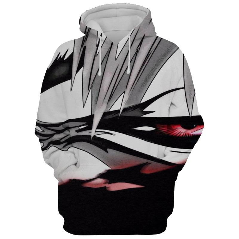 Anime Bleach Ichigo Kurosaki 3D Printed Hoodie