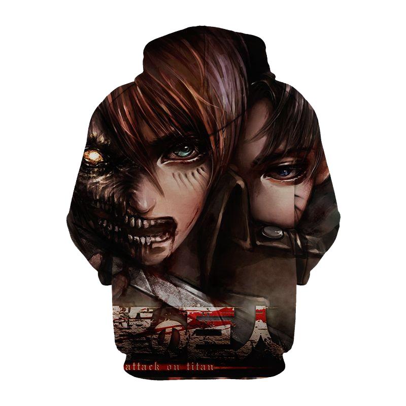 Mikasa Ackerman Attack On Titan 3D Hoodie
