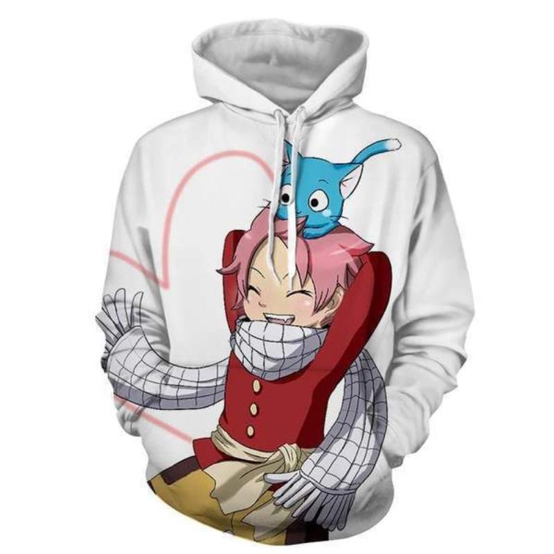 Fairy Tail Natsu And Happy Fairy Tail Hoodie