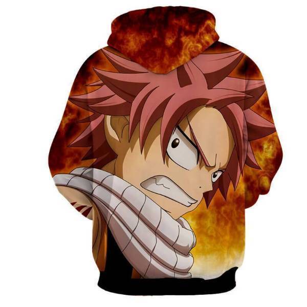 Fire Natsu Dragneel Fairy Tail 3D Hoodies