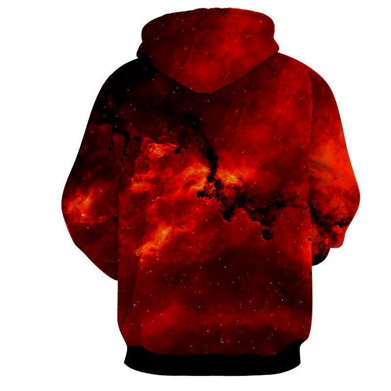 Goku SSJ Red Dragon Ball 3D Hoodie
