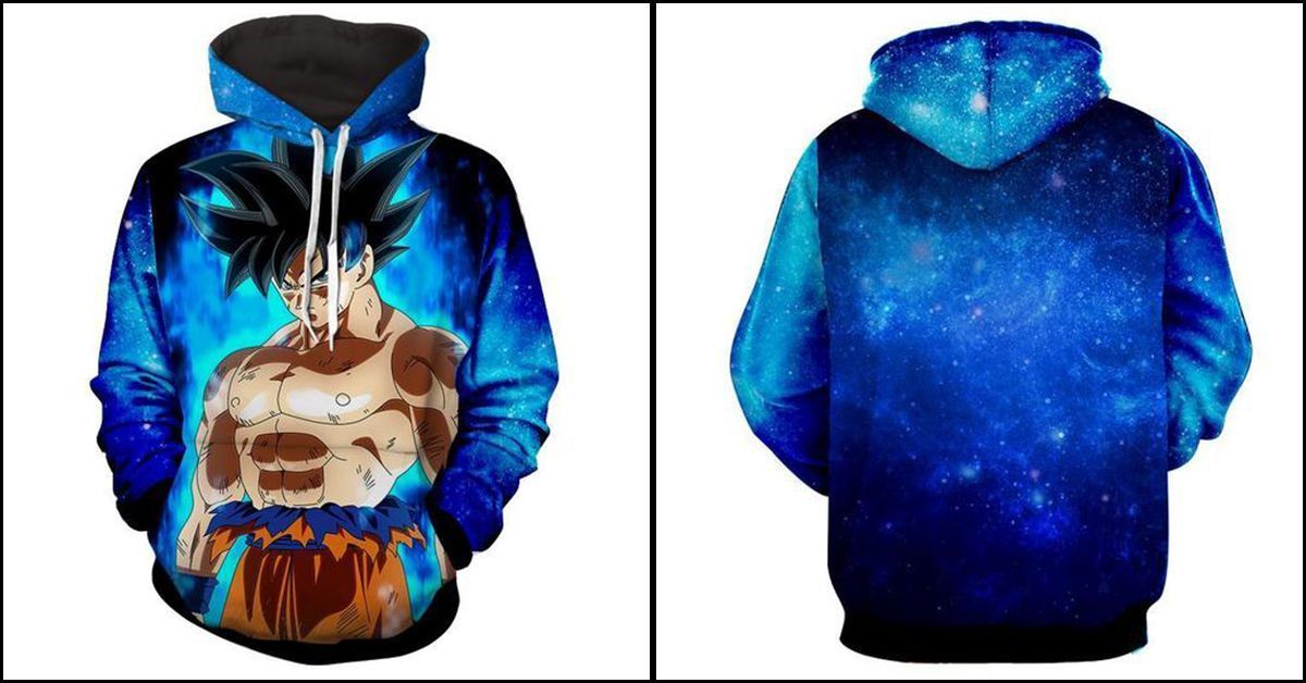 Dragon Ball Goku Ultra Instinct 3D Hoodie