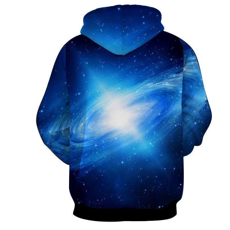 Dragon Ball Goku kame 3D Blue Hoodie