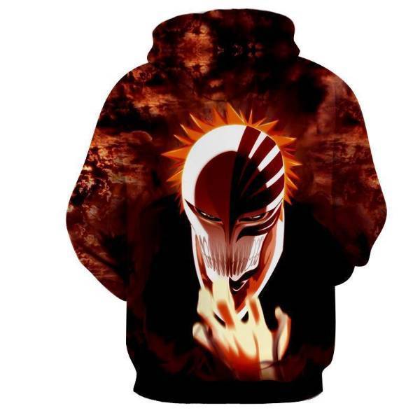 Bleach Ichigo Kurosaki Hollow Benkai 3D Hoodie