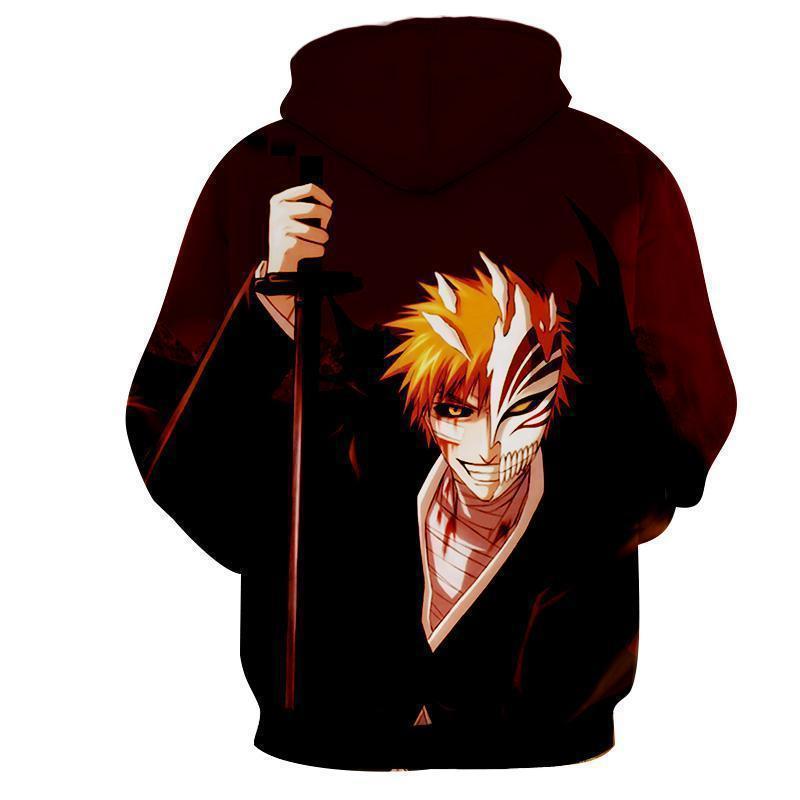 Bleach Ichigo Kurosaki Hollow in Control 3D Hoodie