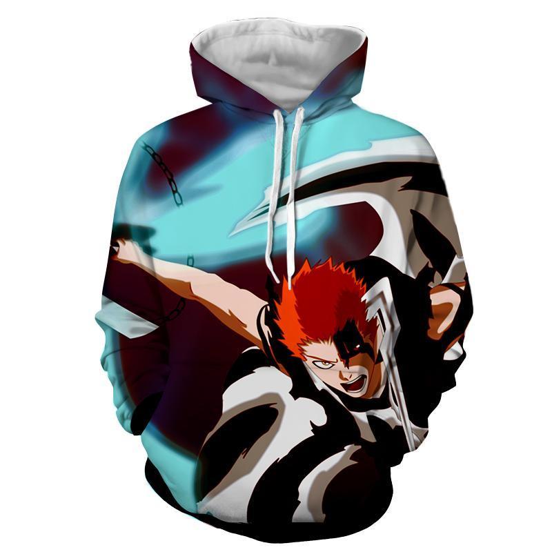 Ichigo Shinigami - 3D Hoodie - Bleach Jacket