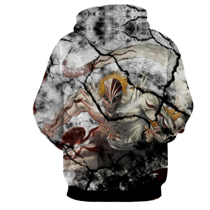 Bleach Ichigo Zangetsu Impressive 3D Hoodie