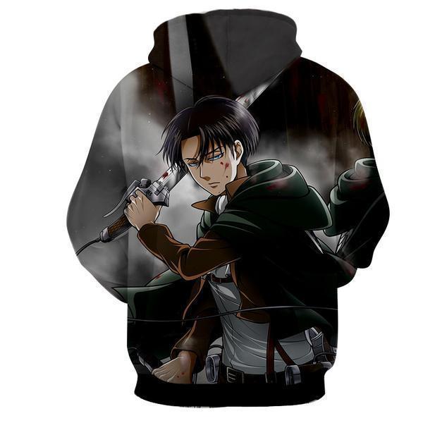 Attack On Titan Levi Ackerman Hoodie