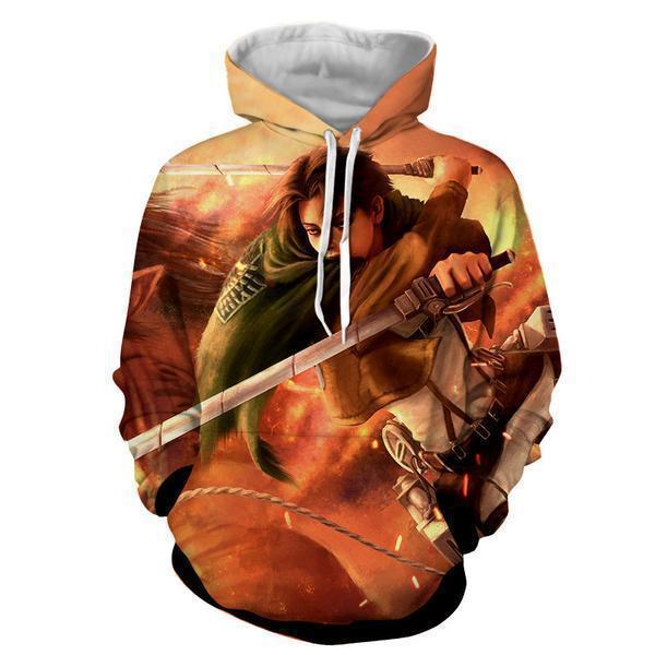 Attack On Titan Levi Ackerman Hoodie