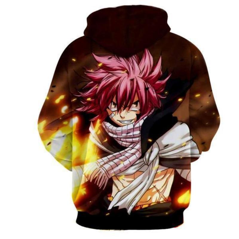 Natsu Manga Dragneel Fairy Tail 3D Printed Hoodie