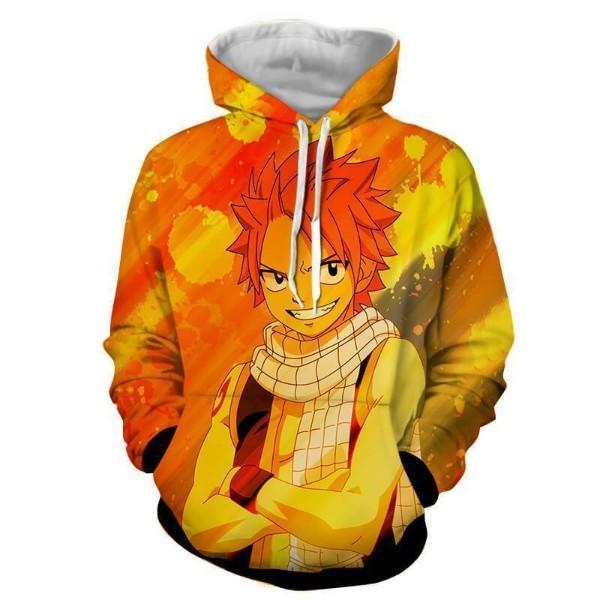 Natsu Dragneel Fairy Tail 3D Hoodies