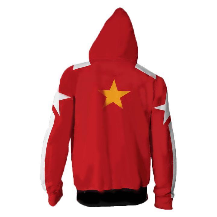 Tekken Hoodies - Zip Up Tekken Slim Bob Hoodie