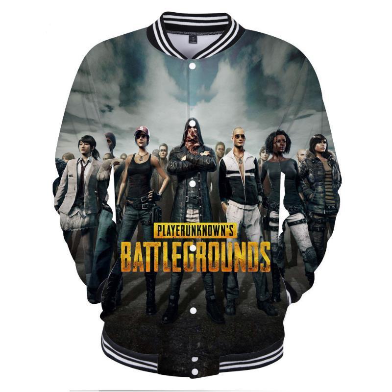 PUBG 3D Printed Sweatshirt - Playerunknown's Battlegrounds Hoodie