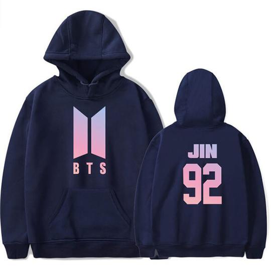 BTS Hoodie - Gradient Printed Hoodie