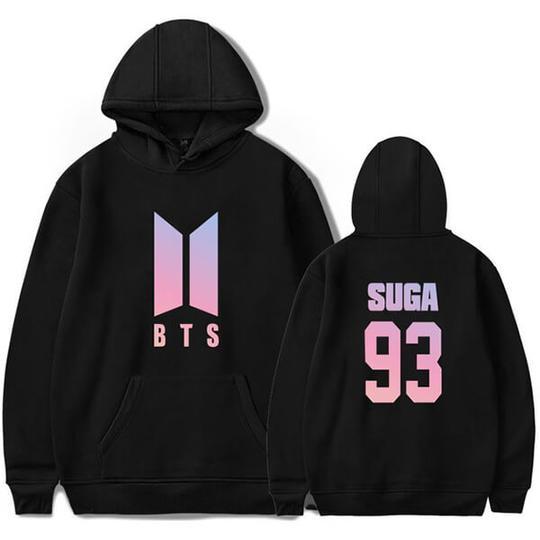 BTS Hoodie - Gradient Printed Hoodie