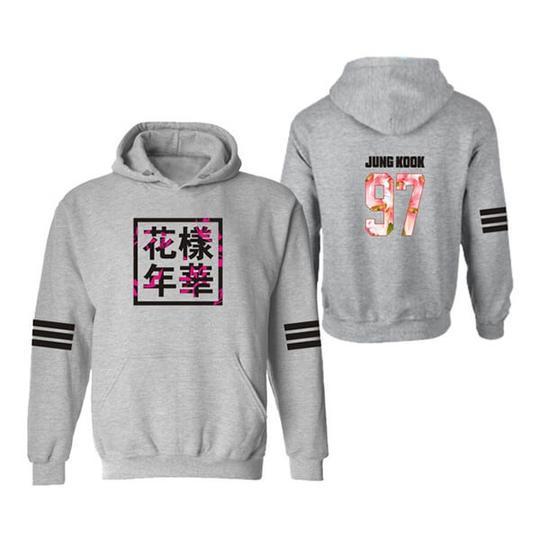 BTS Hoodie - Striped Hoodie