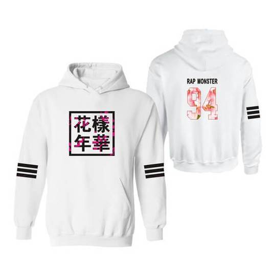 BTS Hoodie - Striped Hoodie