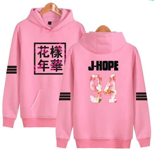 BTS Hoodie - Striped Hoodie