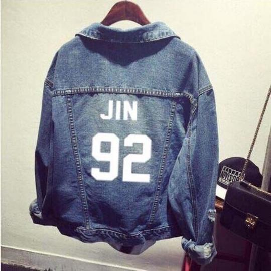 BTS Coat- Denim Jacket