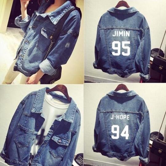 BTS Coat- Denim Jacket