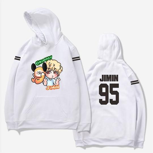 BTS Hoodie - BTS JIMIN Super Cute Hoodie