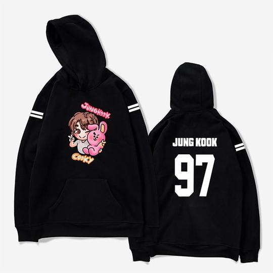 BTS Hoodie - BTS JUNG KOOK Super Cute Hoodie