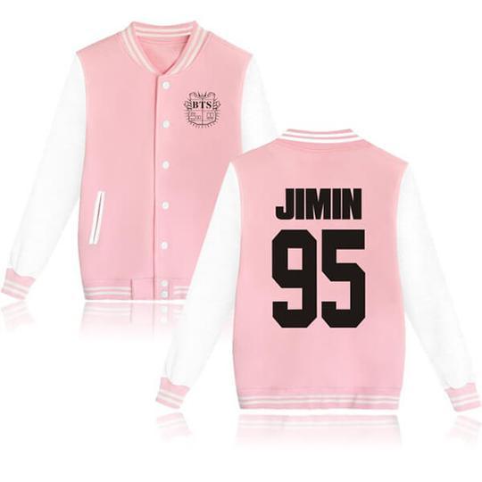 BTS Coat - BTS JIMIN Striped Super Cool Jacket