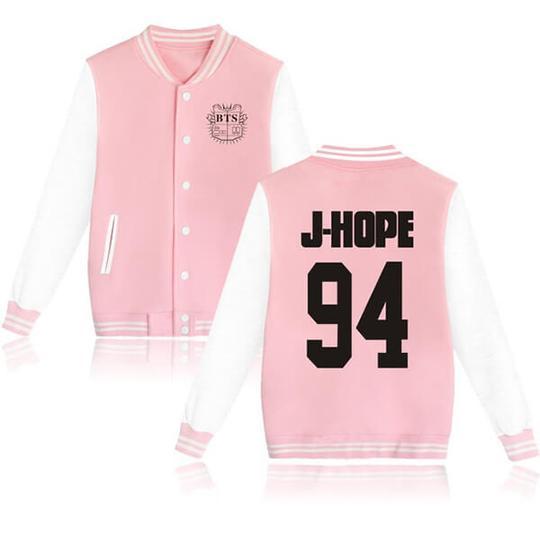 BTS Coat - BTS J-HOPE Striped Super Cool Jacket