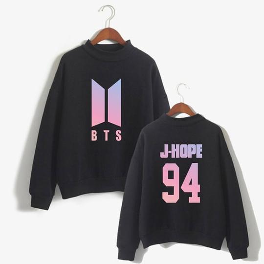 BTS Sweatshirt - BTS Bias Turtleneck Sweatshirt