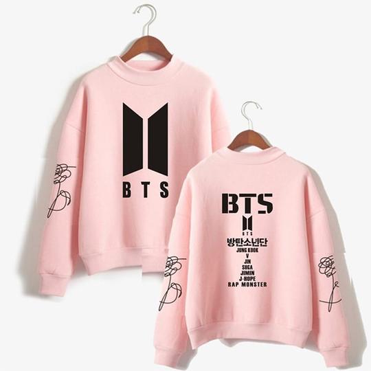 BTS Sweatshirt - BTS Bias Turtleneck Super Cute Sweatshirt