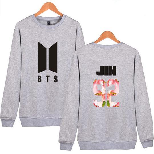 BTS Sweatshirt - JIN Member Name Sweatshirt