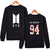 BTS Sweatshirt - RAP MONSTER Member Name Sweatshirt