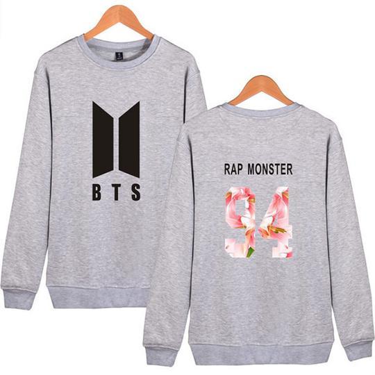 BTS Sweatshirt - RAP MONSTER Member Name Sweatshirt