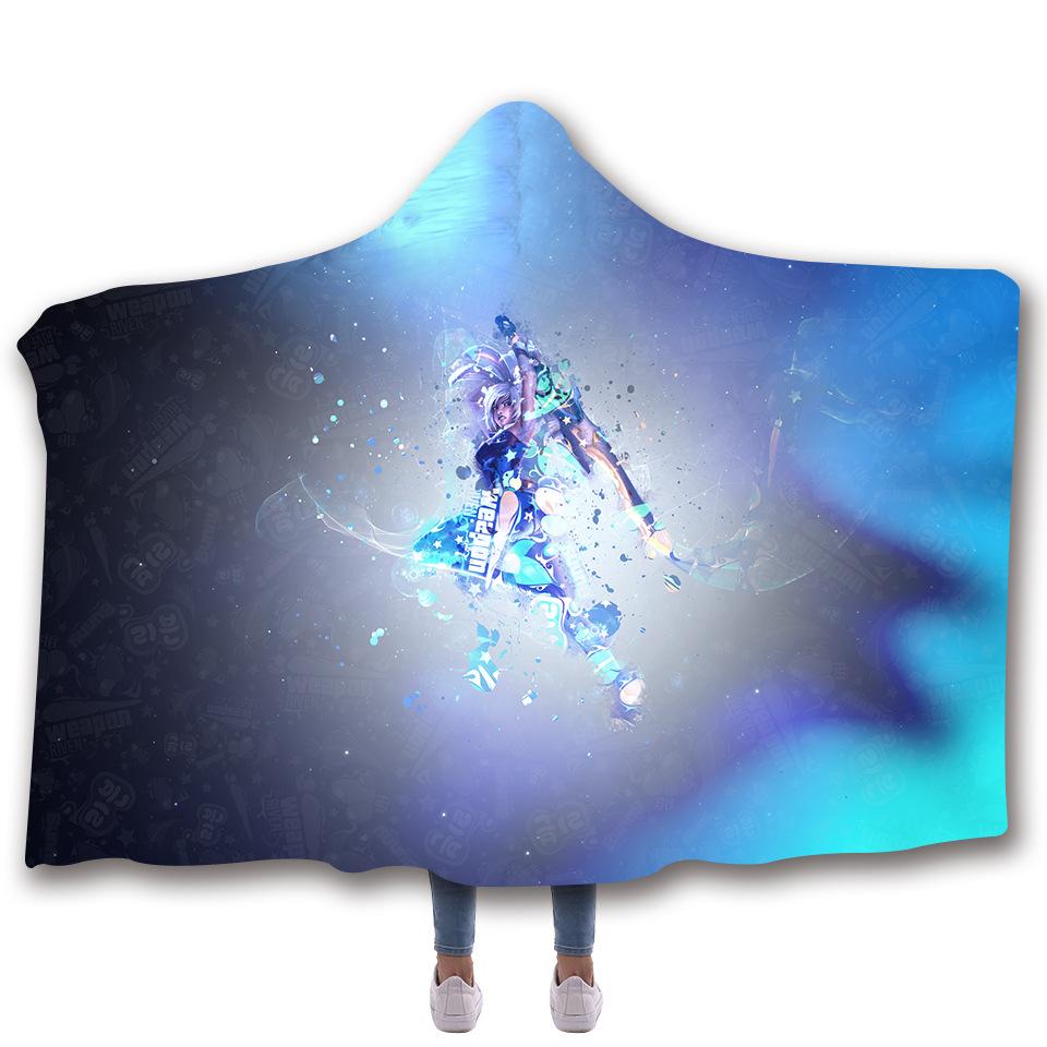 LOL Hooded Blankets - LOL Blades of Exile Super Cool Fleece Hooded Blanket