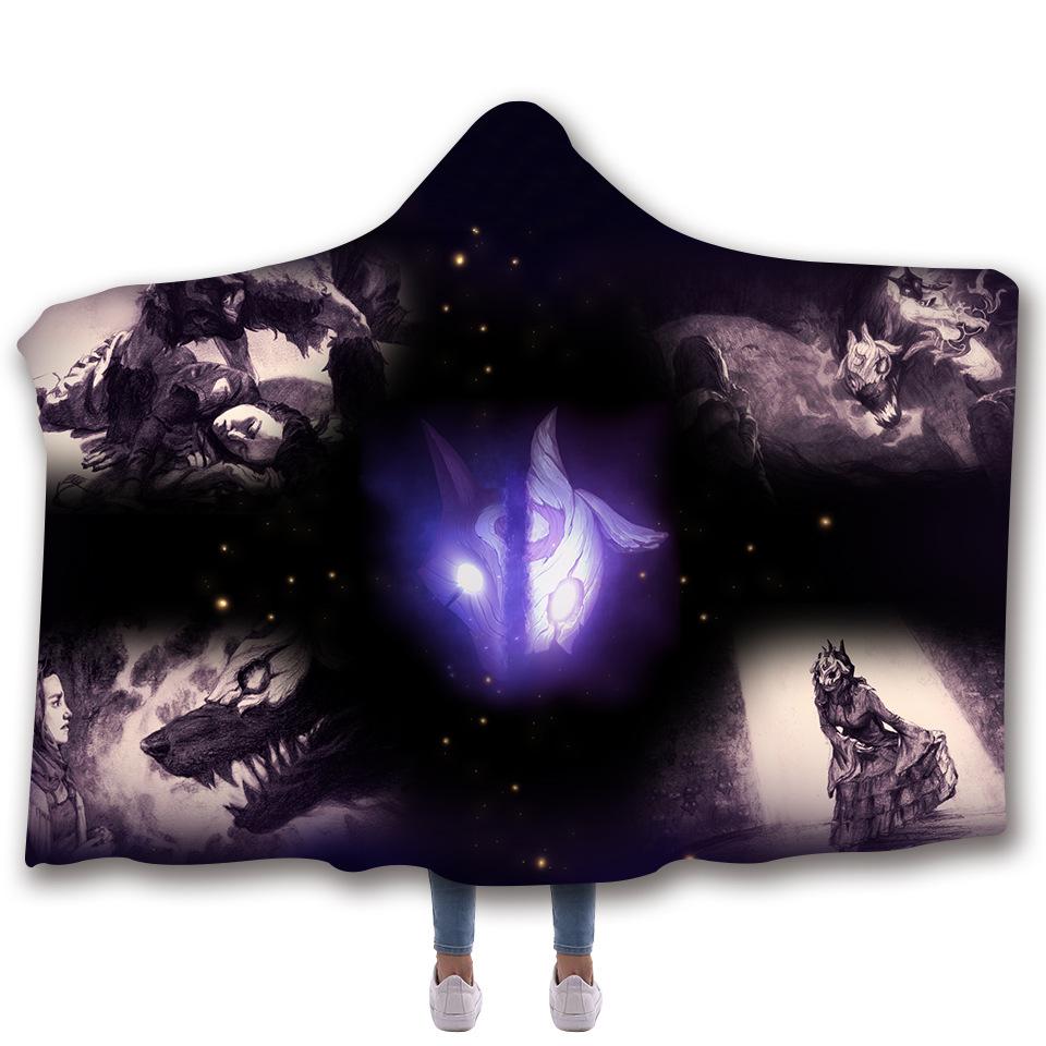 LOL Hooded Blankets - LOL Kindred Super Cool Fleece Hooded Blanket