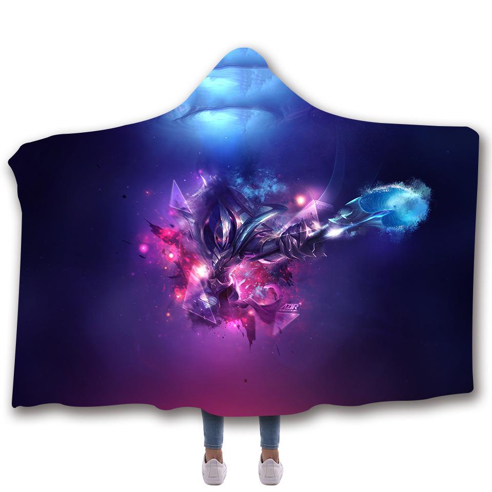 LOL Hooded Blankets - LOL the Emperor of the Sands Super Cool Fleece Hooded Blanket