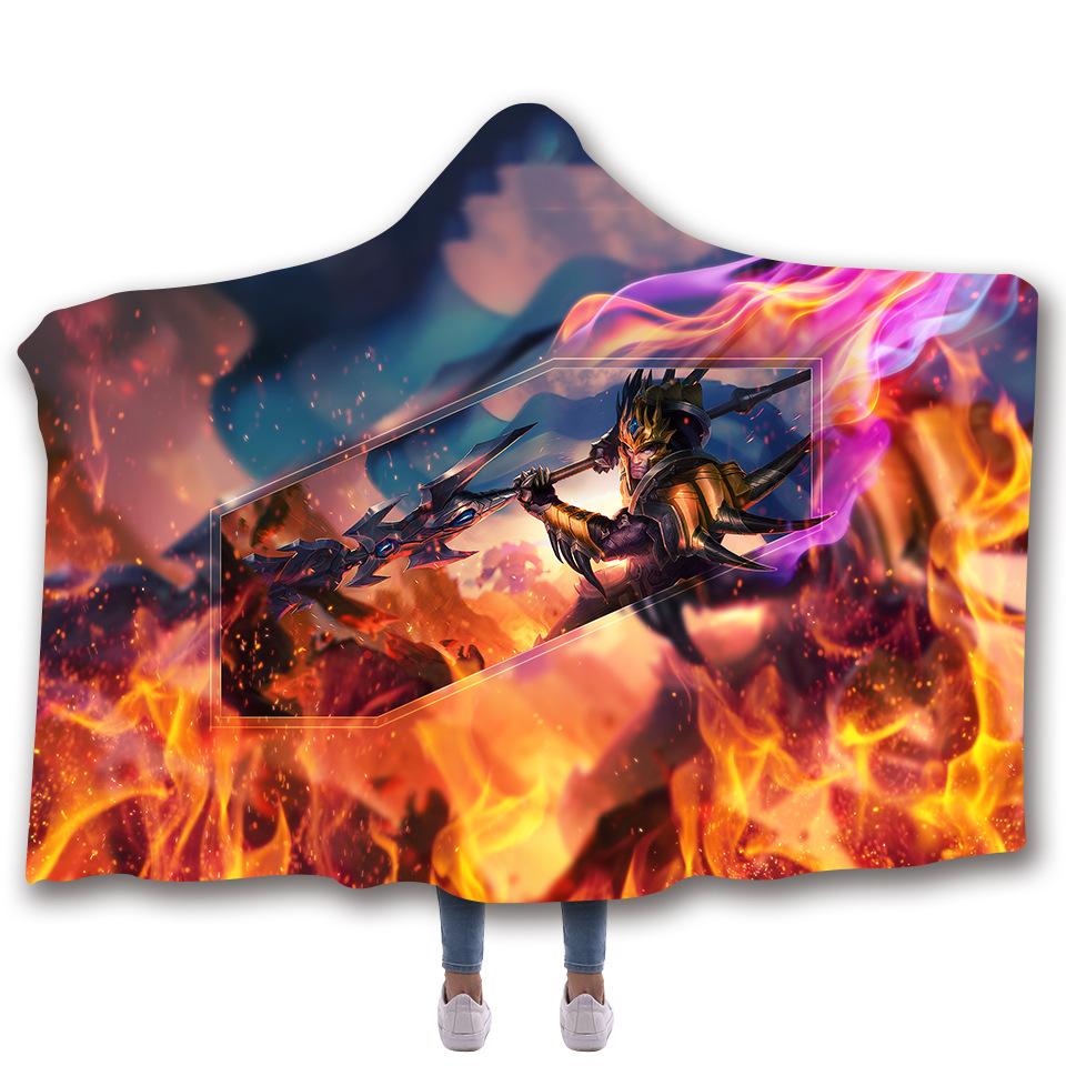 LOL Hooded Blankets - LOL Jiawen IV Super Cool Fleece Hooded Blanket