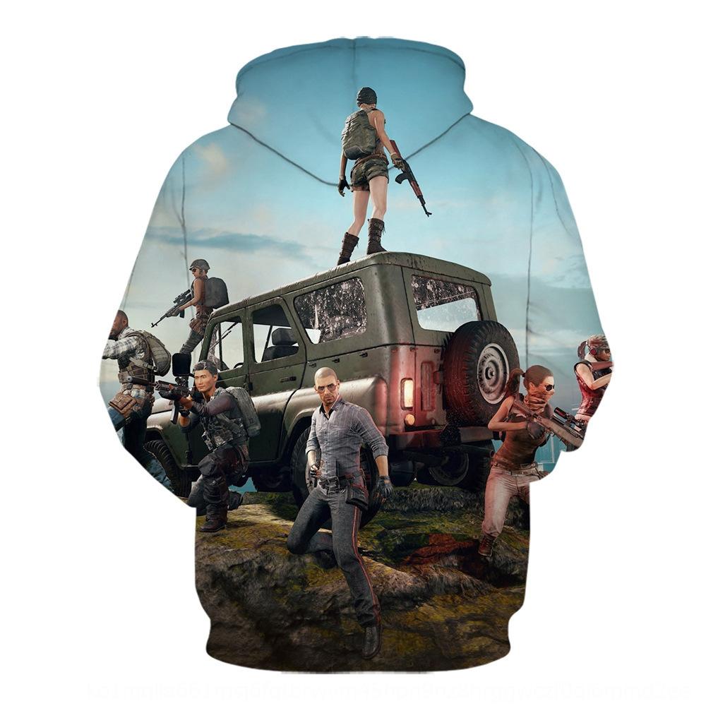 PUBG 3D Digital Printing Hoodie Pullover