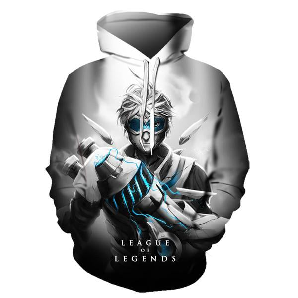 3D Printed League of legends Hoodies