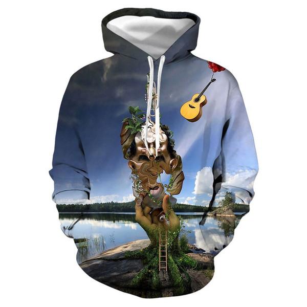 Fashion Iron Maiden Funny 3D Print Casual Hoodie