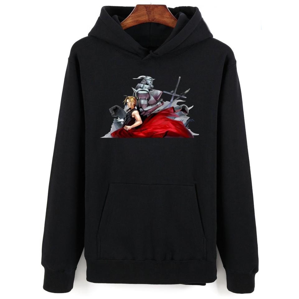 Fullmetal Alchemist Hoodies - Pullover Anime Printed Hoodie