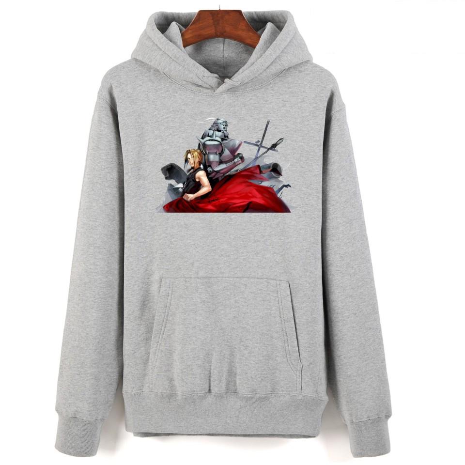 Fullmetal Alchemist Hoodies - Pullover Anime Printed Hoodie