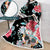 3D Digital Printed Skull Blanket With Sleeves-Horror Blanket Robe